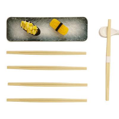 ตะเกียบ Rikyu ญี่ปุ่นเป็นมิตรต่อสิ่งแวดล้อม สำหรับใช้ในครัวเรือน ร้านอาหาร โลโก้ส่วนตัว บรรจุภัณฑ์แบบกำหนดเอง