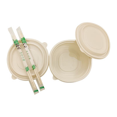 สีธรรมชาติ กล่องอาหารกลางวันใช้ครั้งเดียว กล่องเมล็ดข้าวโพด biodegradable กล่องสตาร์จพืชพืชพืชพืชพืชพืชพืช