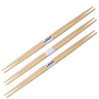 Custom Printing Double End Bamboo Chopsticks Made from 100% Natural Moso Bamboo