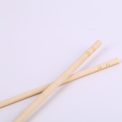 Eco-friendly Disposable Bamboo Chopsticks Modern Round Shape Sustainable and Healthy Flatware for Camping and Hotels