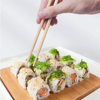 Premium 4.8mm Diameter Food Contact Safe Smooth Surface Bamboo Chopsticks Rikyu Chopsticks