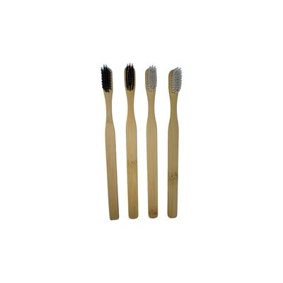 100% Biodegradable Eco Friendly Custom logo Natural Bamboo Toothbrush for Hotel