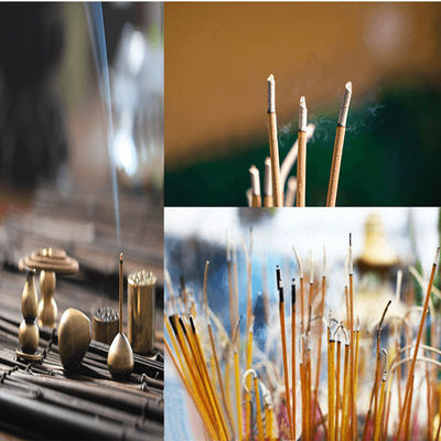 ไม้เผาหอมไม้ยาว ที่เป็นมิตรต่อสิ่งแวดล้อม ในขนาด 22CM 28CM 32CM 39CM สําหรับสมาธิและการผ่อนคลาย